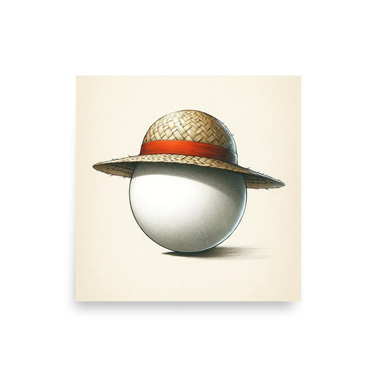 One Cue - Poster Print - 18"x18"