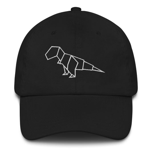 T-Rex (white) - Origami Series - Cap