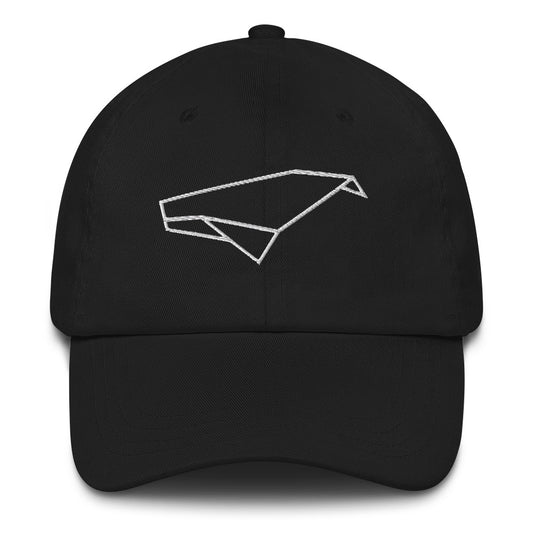 Whale (white) - Origami Series - Cap