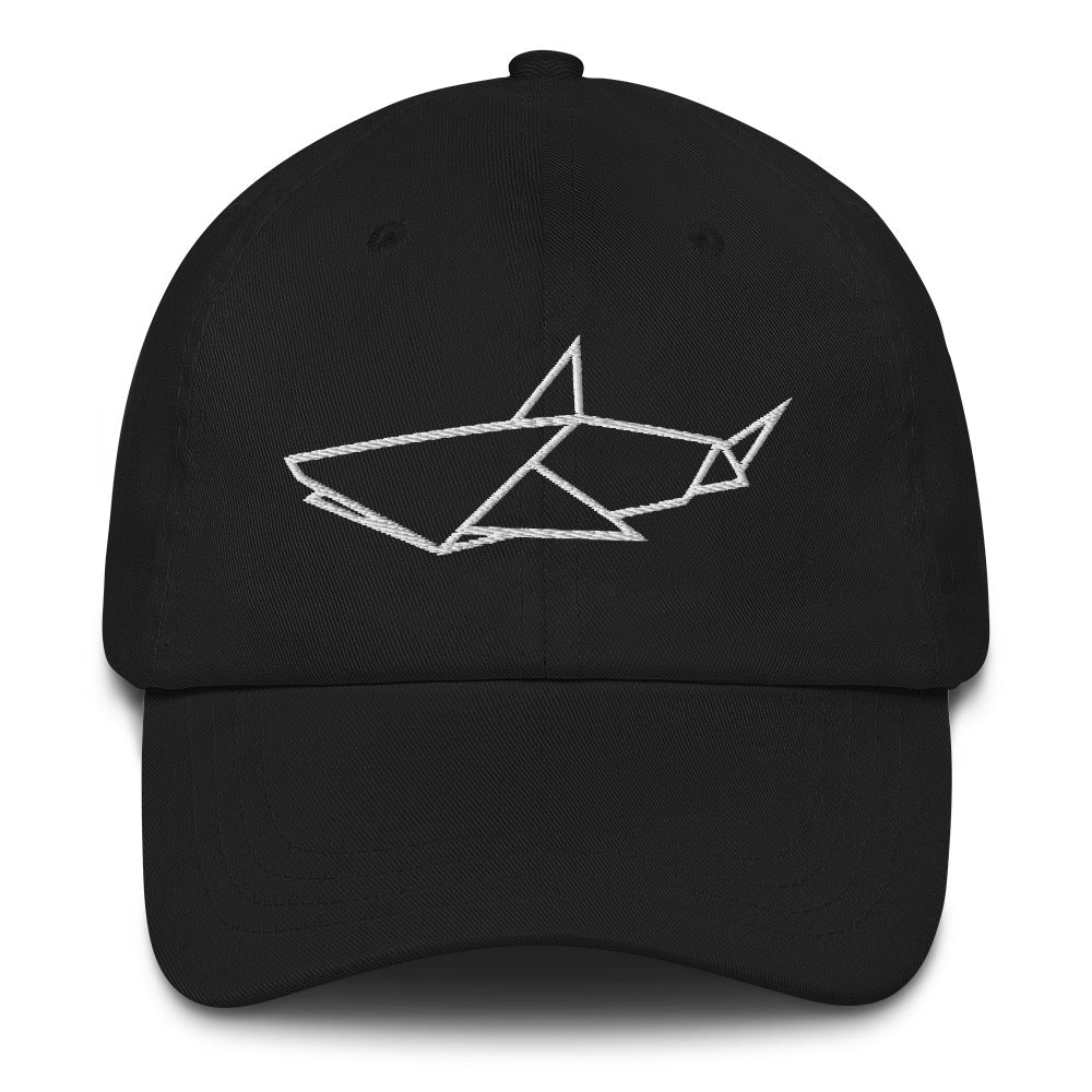 Shark (white) - Origami Series - Cap