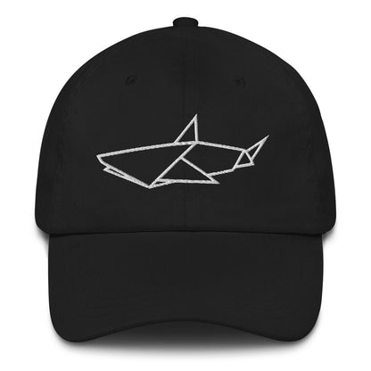 Shark (white) - Origami Series - Cap