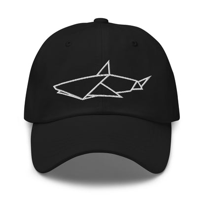 Shark (white) - Origami Series - Cap