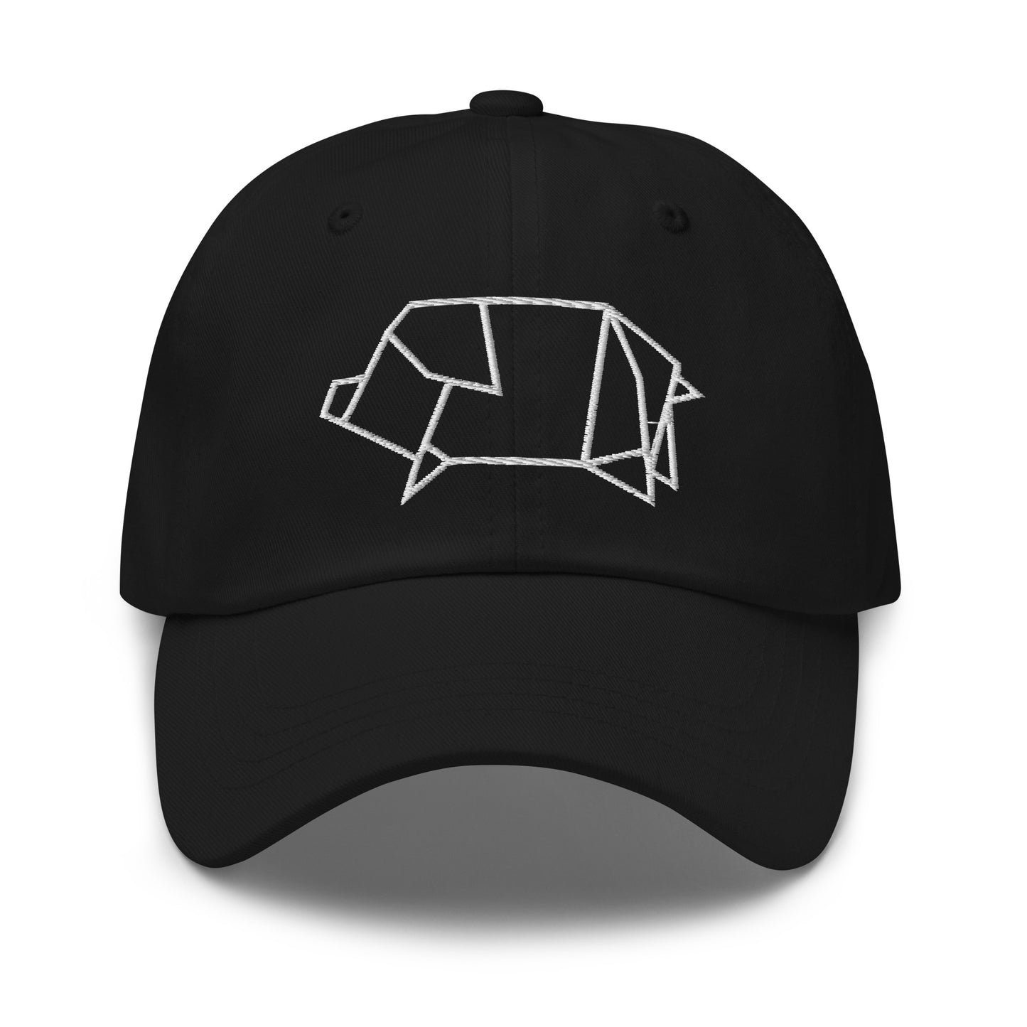 Pig (white) - Origami Series - Cap