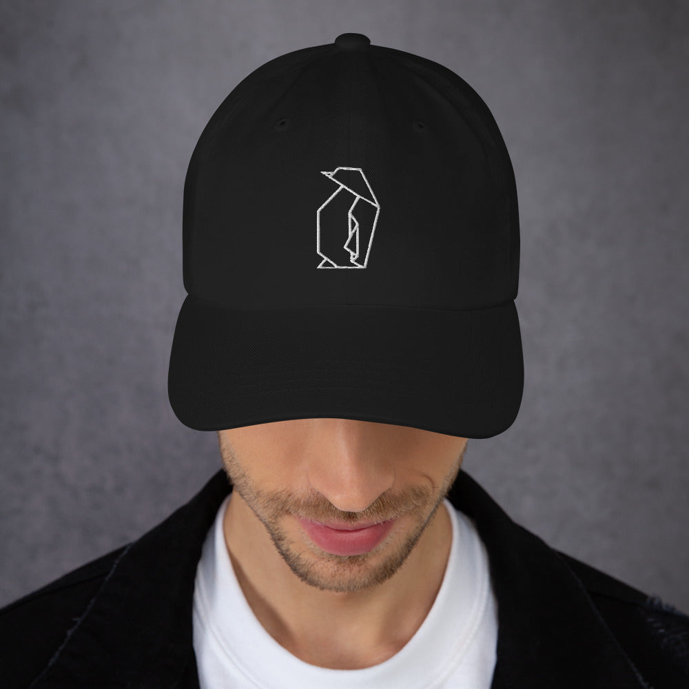 Penguin (white) - Origami Series - Cap