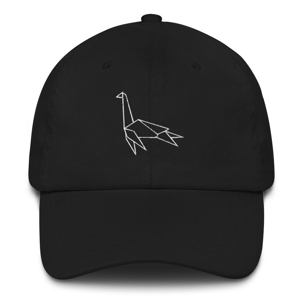 Plesiosaurus (white) - Origami Series - Cap
