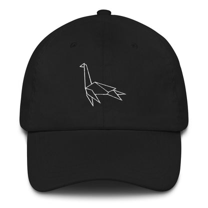 Plesiosaurus (white) - Origami Series - Cap