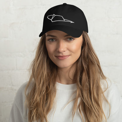 Mouse (white) - Origami Series - Cap