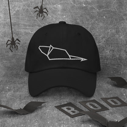 Mouse (white) - Origami Series - Cap