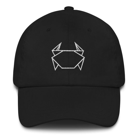 Crab (white) - Origami Series - Cap