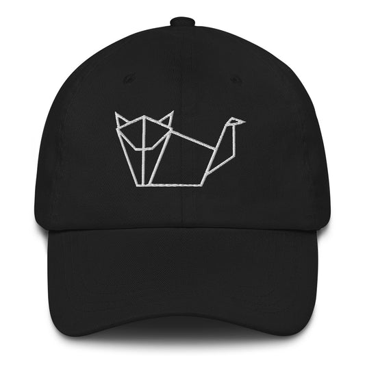 Cat (white) - Origami Series - Cap