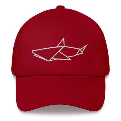Shark (white) - Origami Series - Cap