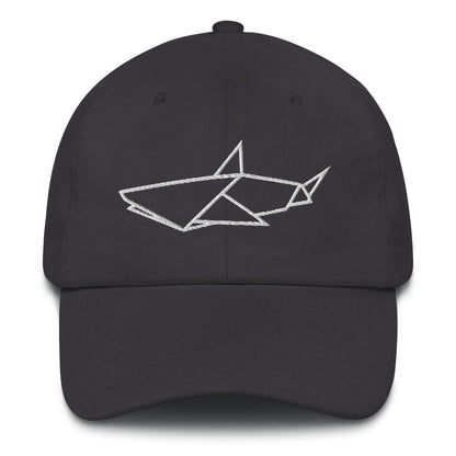 Shark (white) - Origami Series - Cap