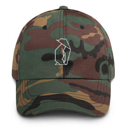 Penguin (white) - Origami Series - Cap