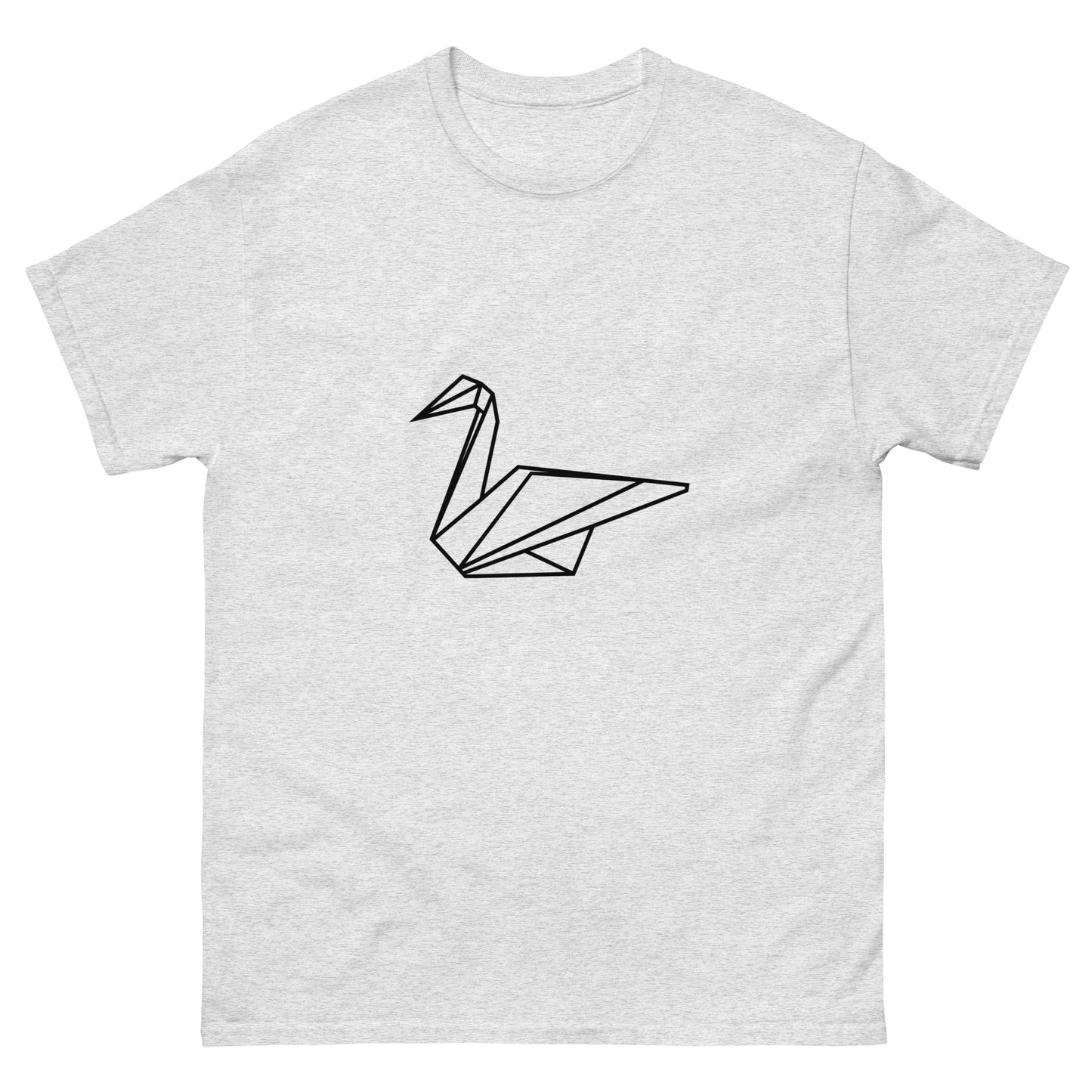 Swan (black) - Origami Series - Men's classic tee