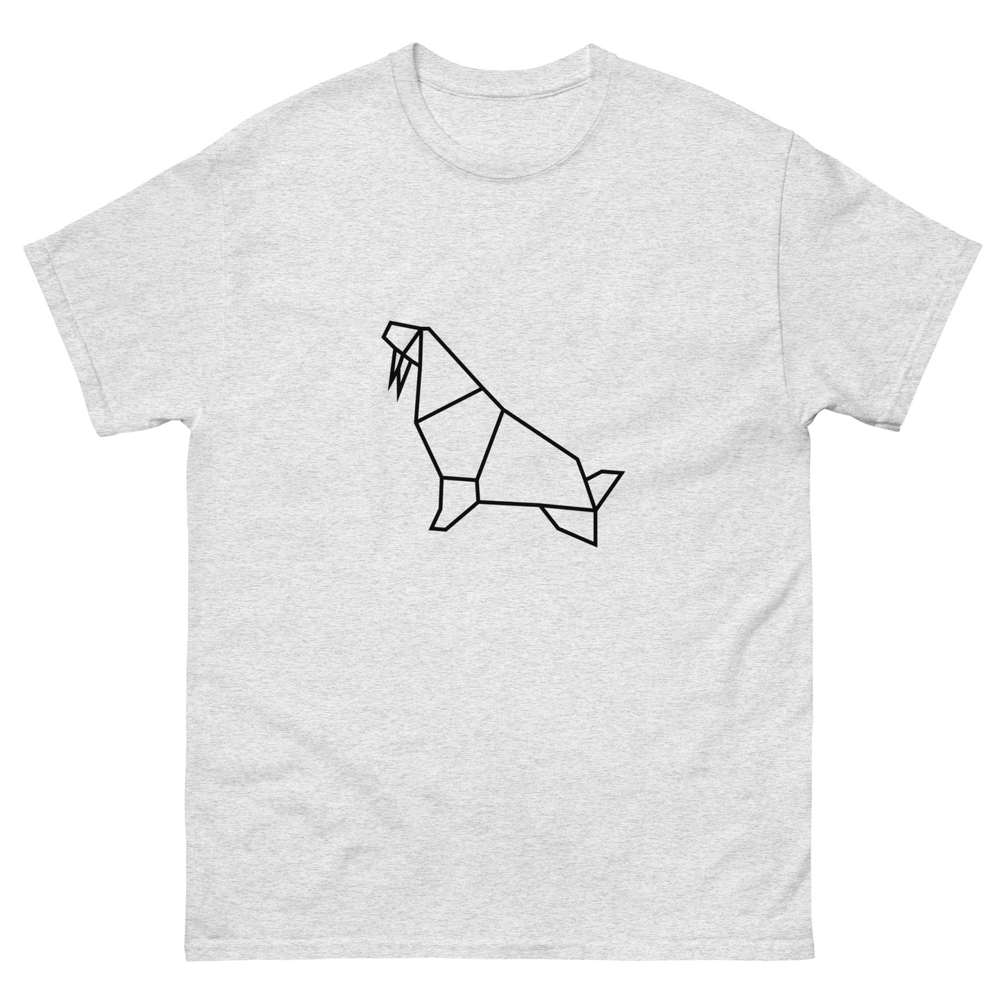Walrus (black) - Origami Series - Men's classic tee