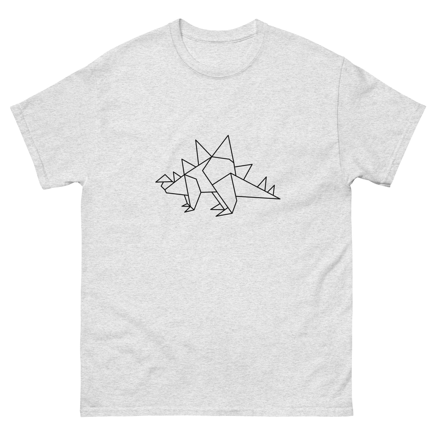 Stegosaurus (black) - Origami Series - Men's classic tee
