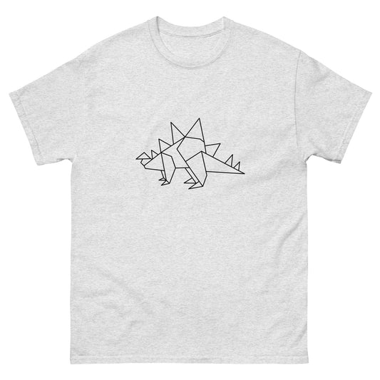 Stegosaurus (black) - Origami Series - Men's classic tee