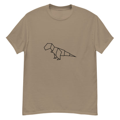 T-Rex (black) - Origami Series - Men's classic tee