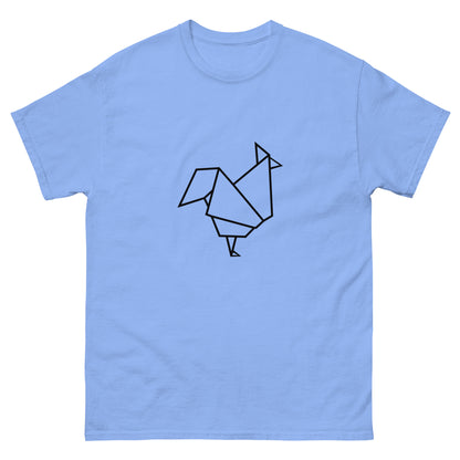 Rooster (black) - Origami Series - Men's classic tee
