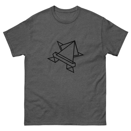 Frog (black) - Origami Series - Men's classic tee