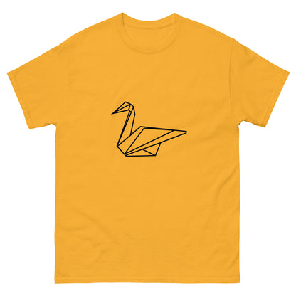 Swan (black) - Origami Series - Men's classic tee