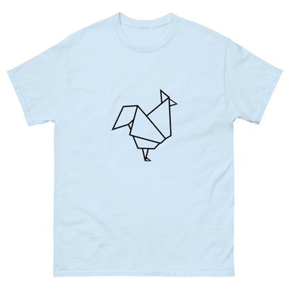 Rooster (black) - Origami Series - Men's classic tee