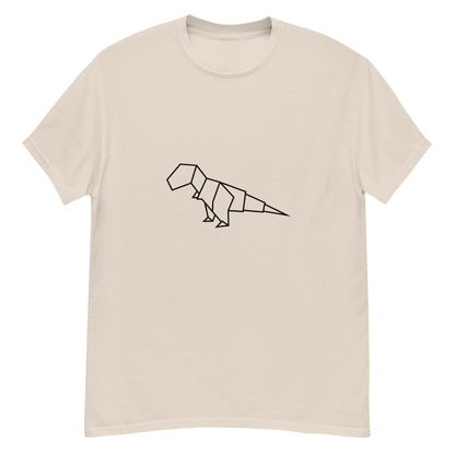 T-Rex (black) - Origami Series - Men's classic tee