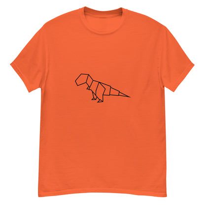 T-Rex (black) - Origami Series - Men's classic tee