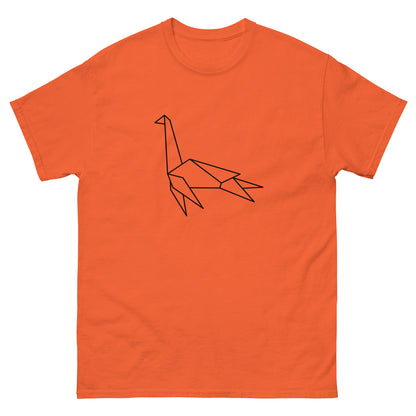 Plesiosaurus (black) - Origami Series - Men's classic tee