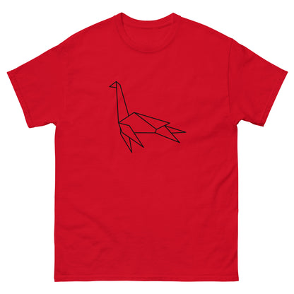 Plesiosaurus (black) - Origami Series - Men's classic tee