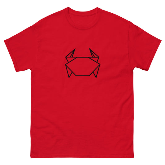 Crab (black) - Origami Series - Men's classic tee