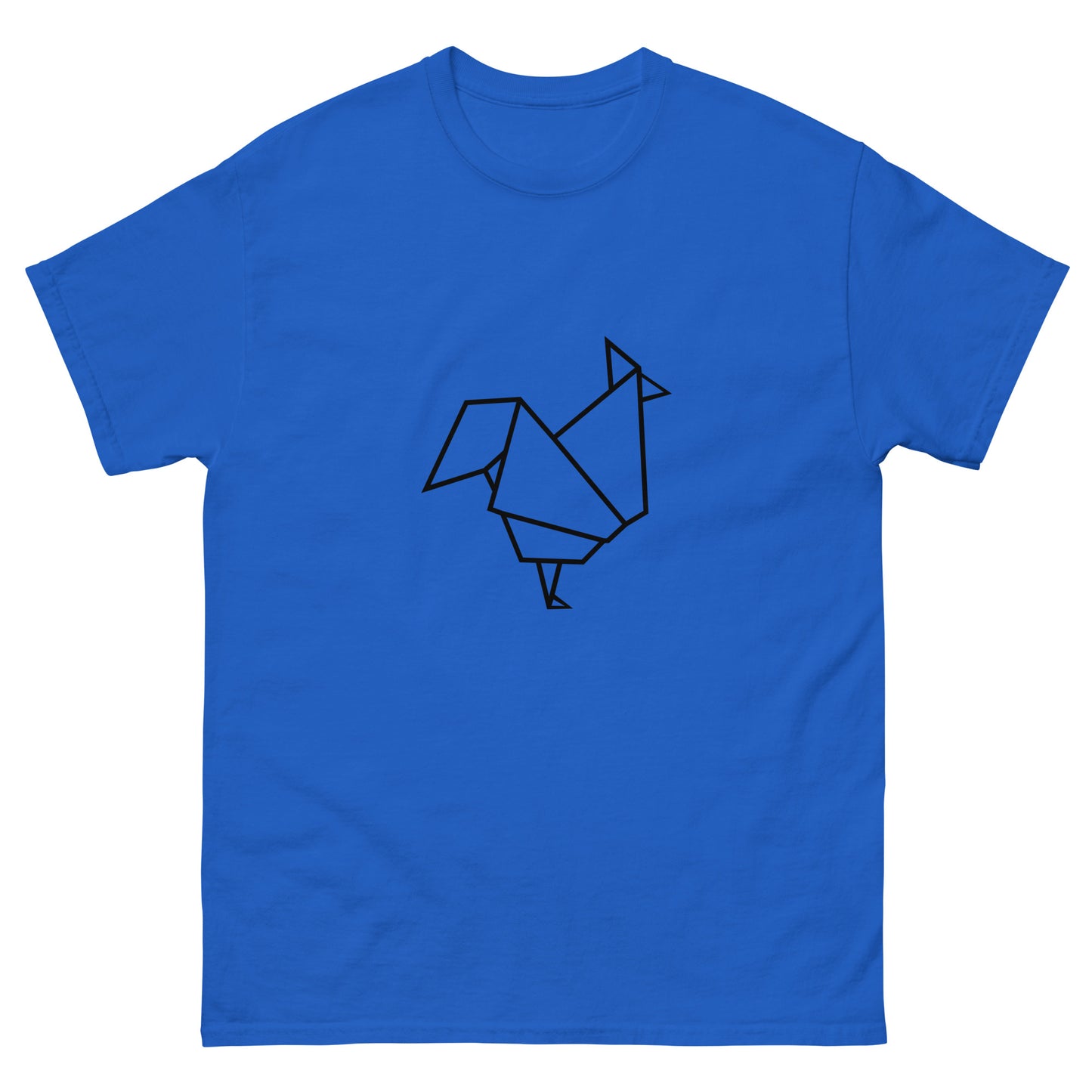 Rooster (black) - Origami Series - Men's classic tee