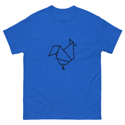 Rooster (black) - Origami Series - Men's classic tee