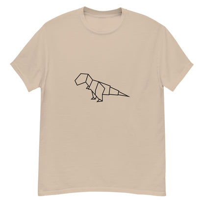 T-Rex (black) - Origami Series - Men's classic tee