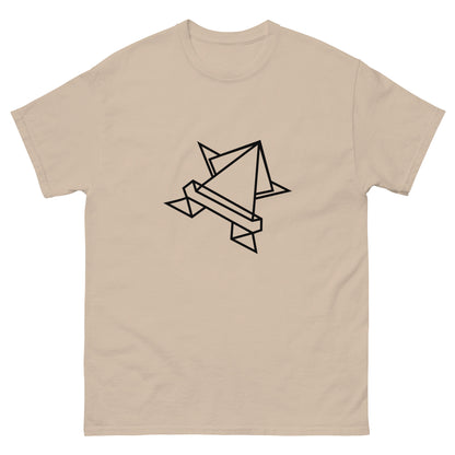 Frog (black) - Origami Series - Men's classic tee