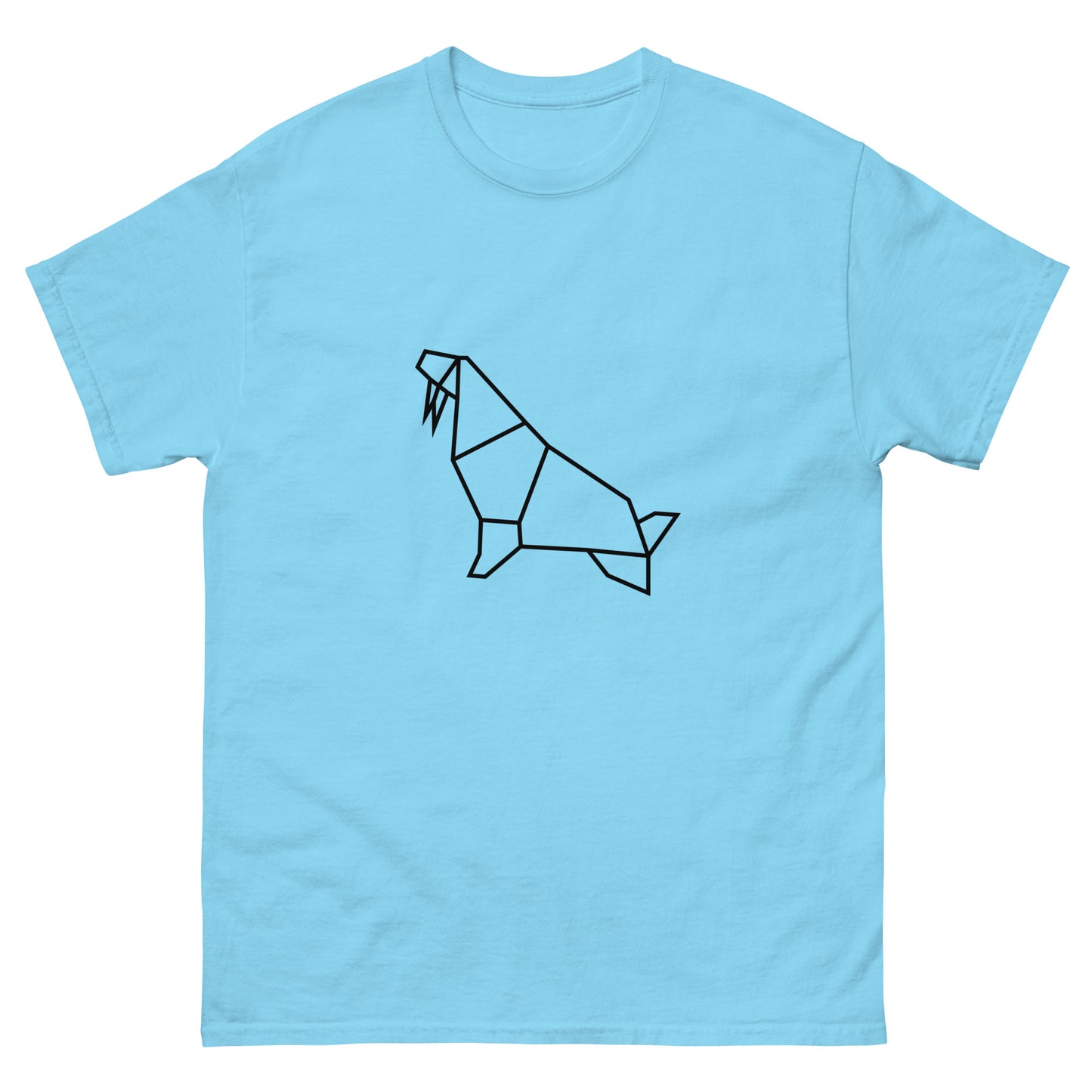 Walrus (black) - Origami Series - Men's classic tee
