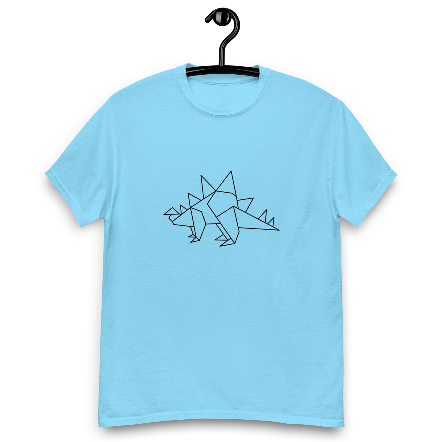 Stegosaurus (black) - Origami Series - Men's classic tee