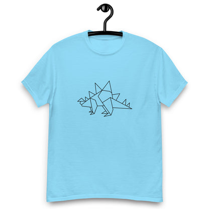 Stegosaurus (black) - Origami Series - Men's classic tee