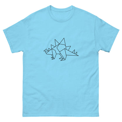 Stegosaurus (black) - Origami Series - Men's classic tee