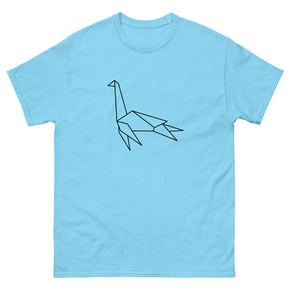 Plesiosaurus (black) - Origami Series - Men's classic tee