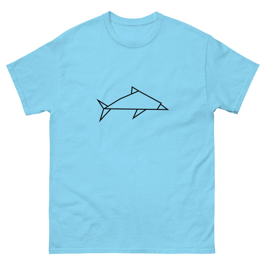 Dolphin (black) - Origami Series - Men's classic tee