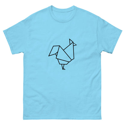 Rooster (black) - Origami Series - Men's classic tee