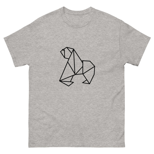 Gorilla (black) - Origami Series - Men's classic tee