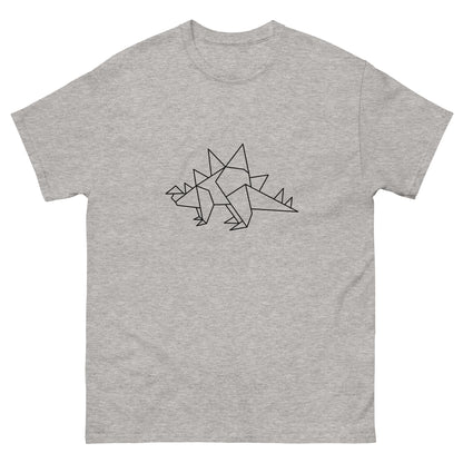 Stegosaurus (black) - Origami Series - Men's classic tee