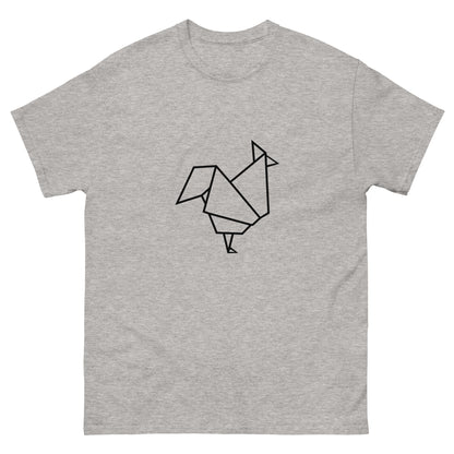 Rooster (black) - Origami Series - Men's classic tee