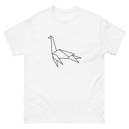 Plesiosaurus (black) - Origami Series - Men's classic tee
